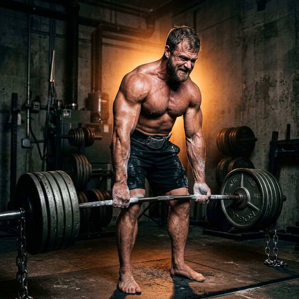 James K. transformation at Rec Yard Power Gym